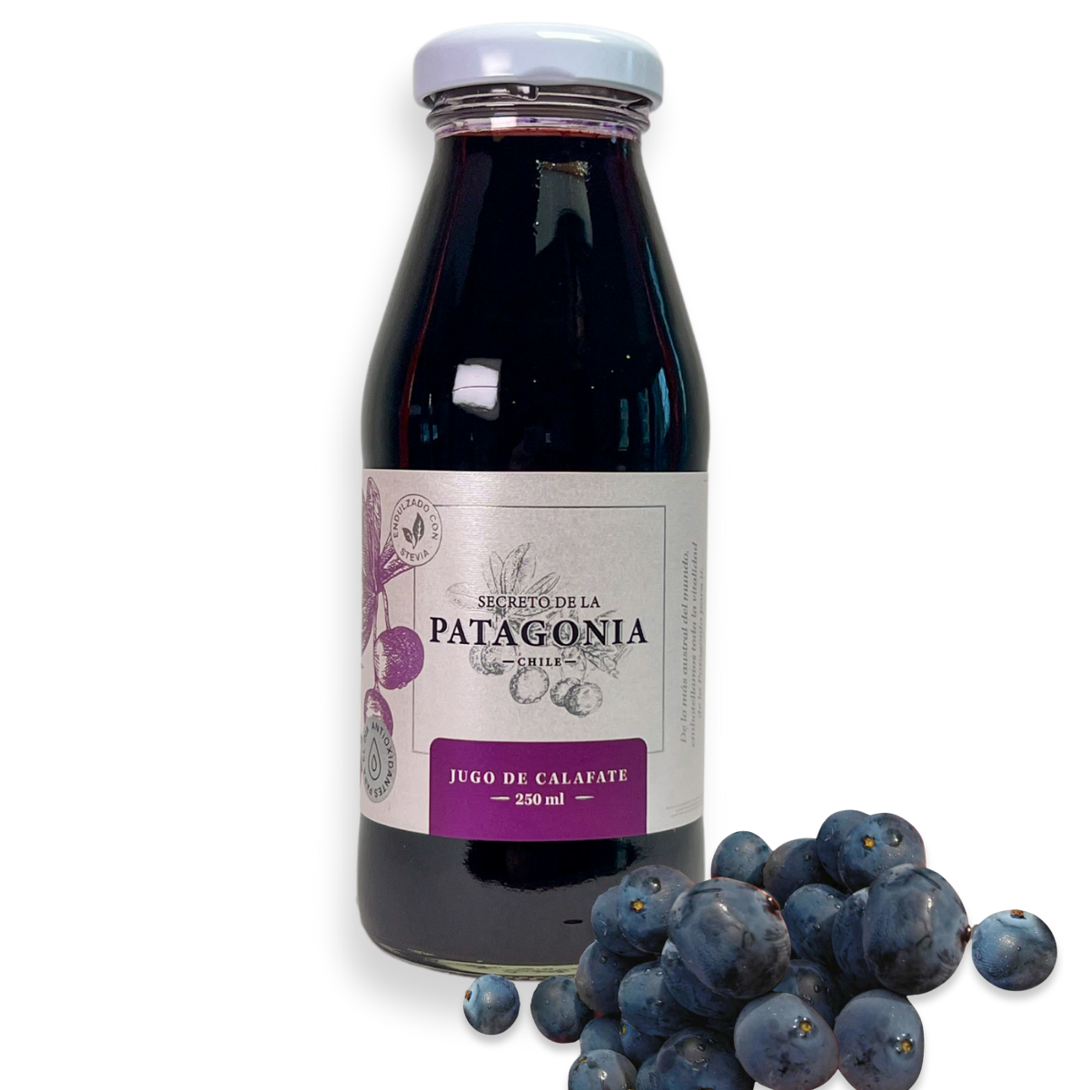Jugo Artesanal de Calafate – Botella 250 cc