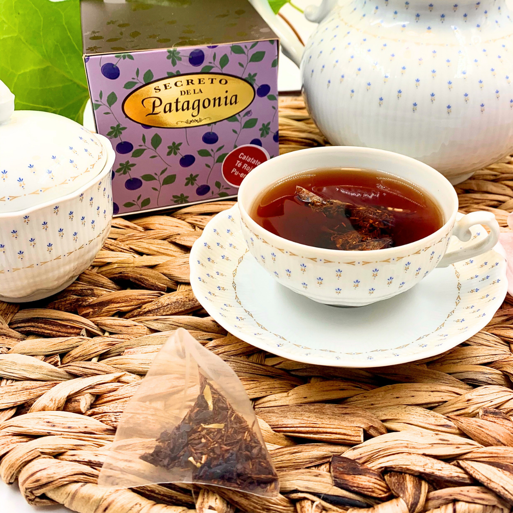 Té Rojo Pu Erh con Calafate – Eco Pirámides Premium