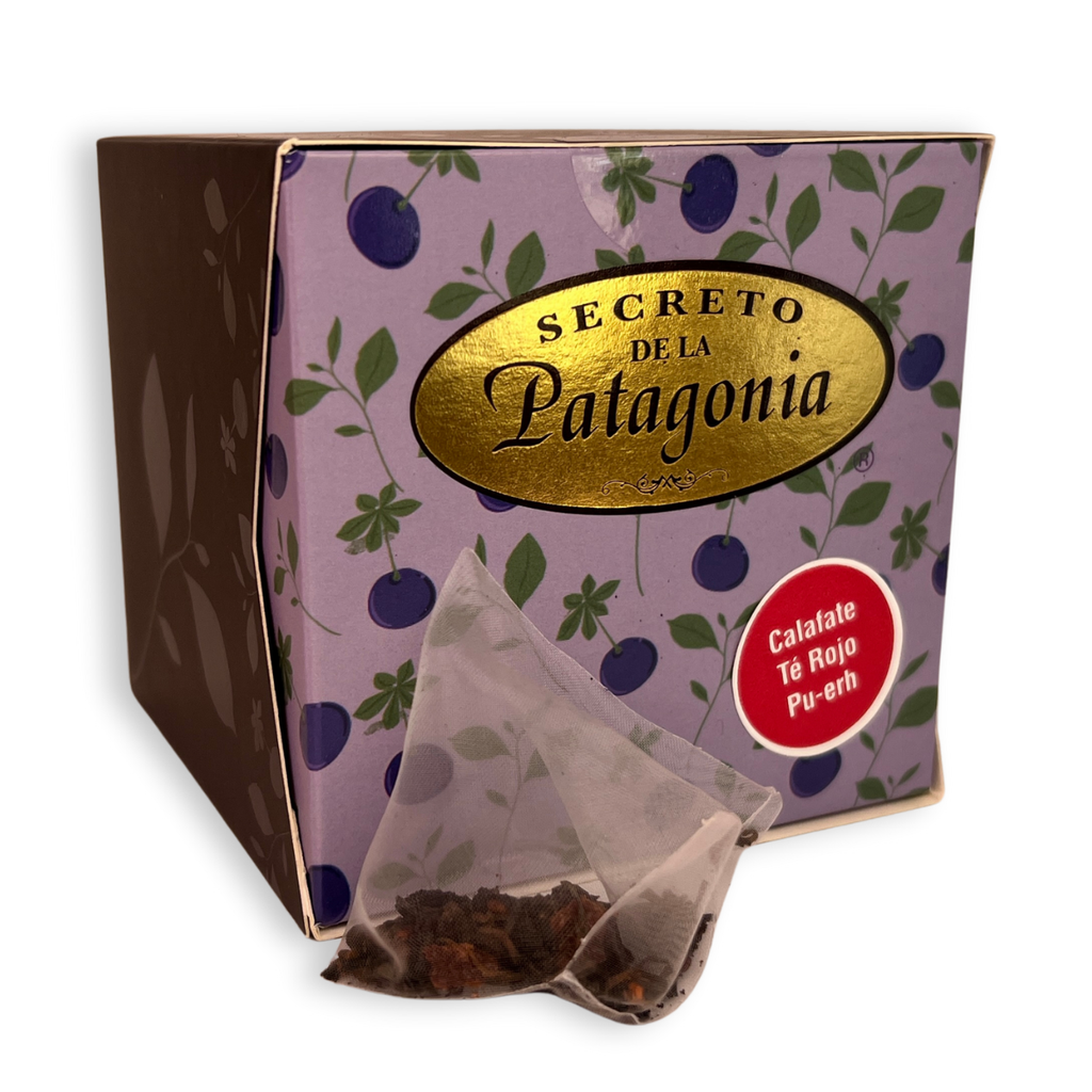 Té Rojo Pu Erh con Calafate – Eco Pirámides Premium