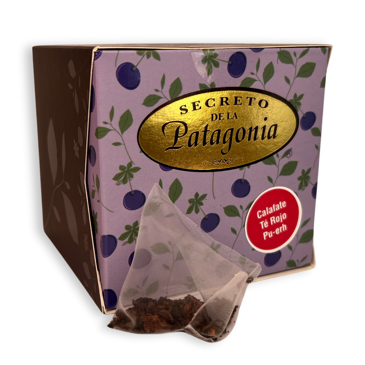 Té Rojo Pu Erh con Calafate – Eco Pirámides Premium