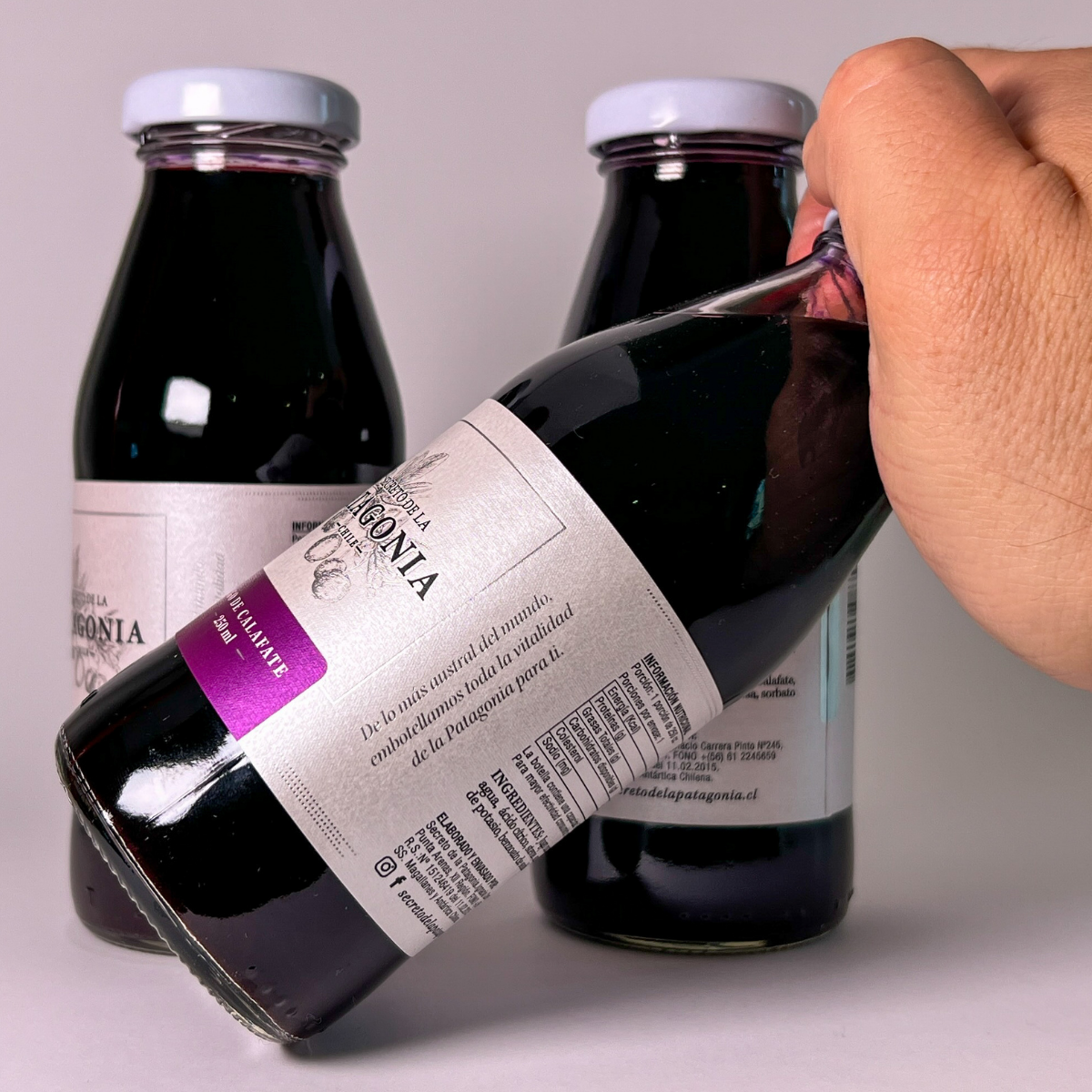 Jugo Artesanal de Calafate – Botella 250 cc