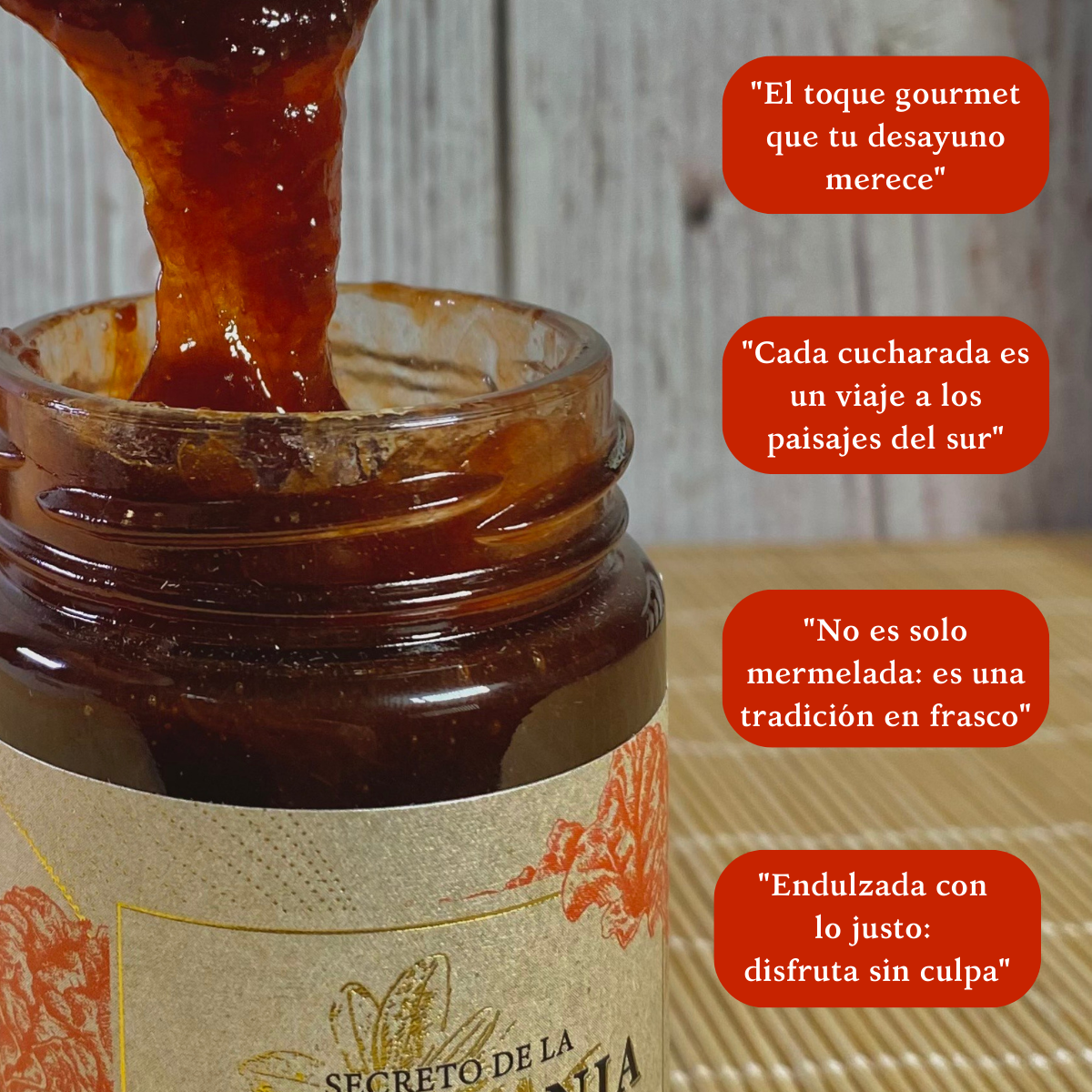 Mermelada Artesanal de Ruibarbo – Frasco 180 g