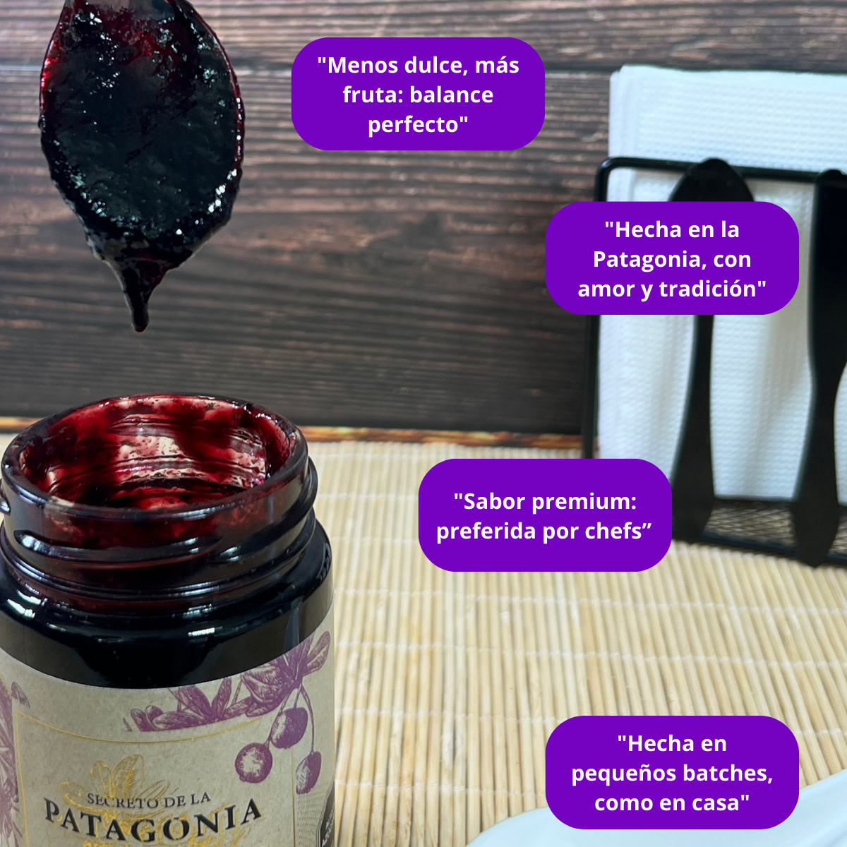 Mermelada Artesanal de Calafate – Frasco 500 g