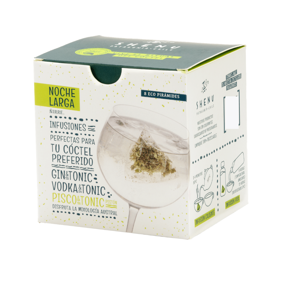 Caja Noche Larga – Infusión SHENU Coctelería Patagónica