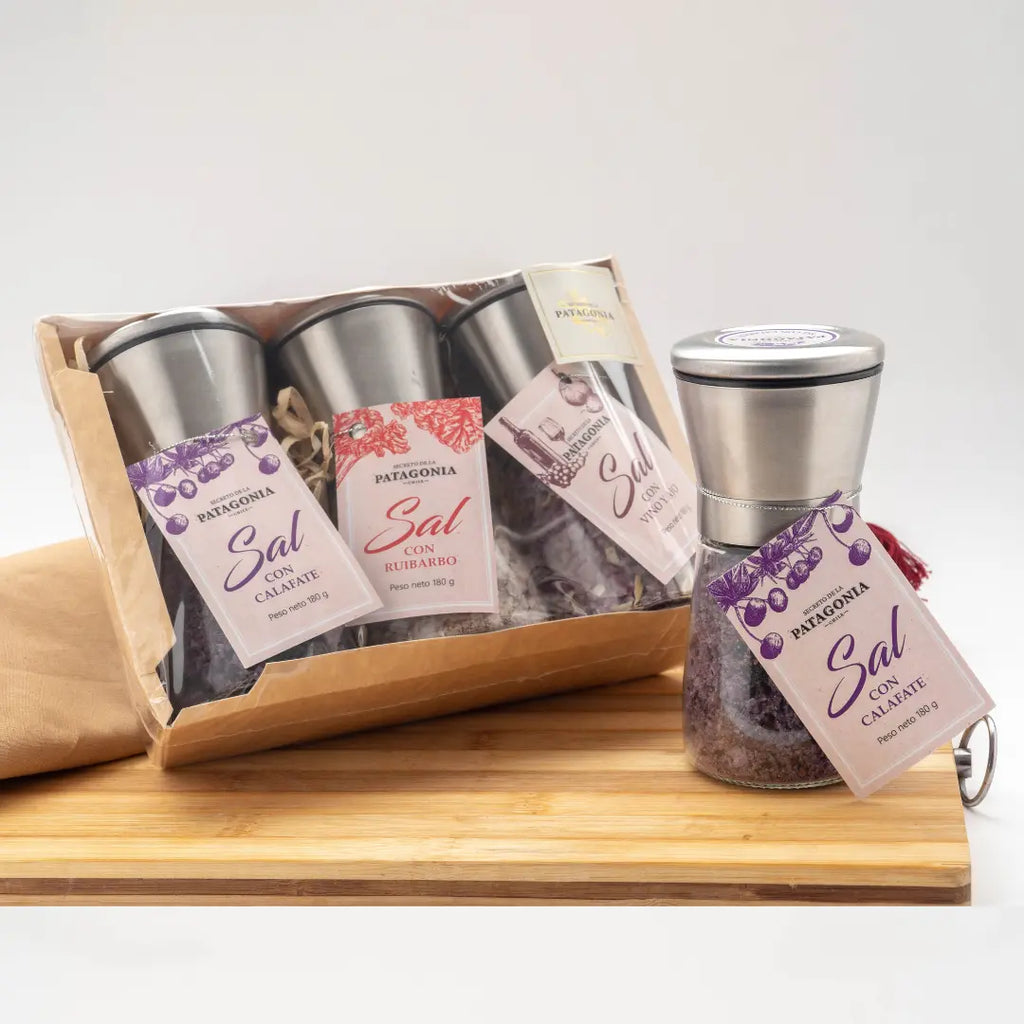 Set Gourmet 3 Molinillos – Sales de la Patagonia
