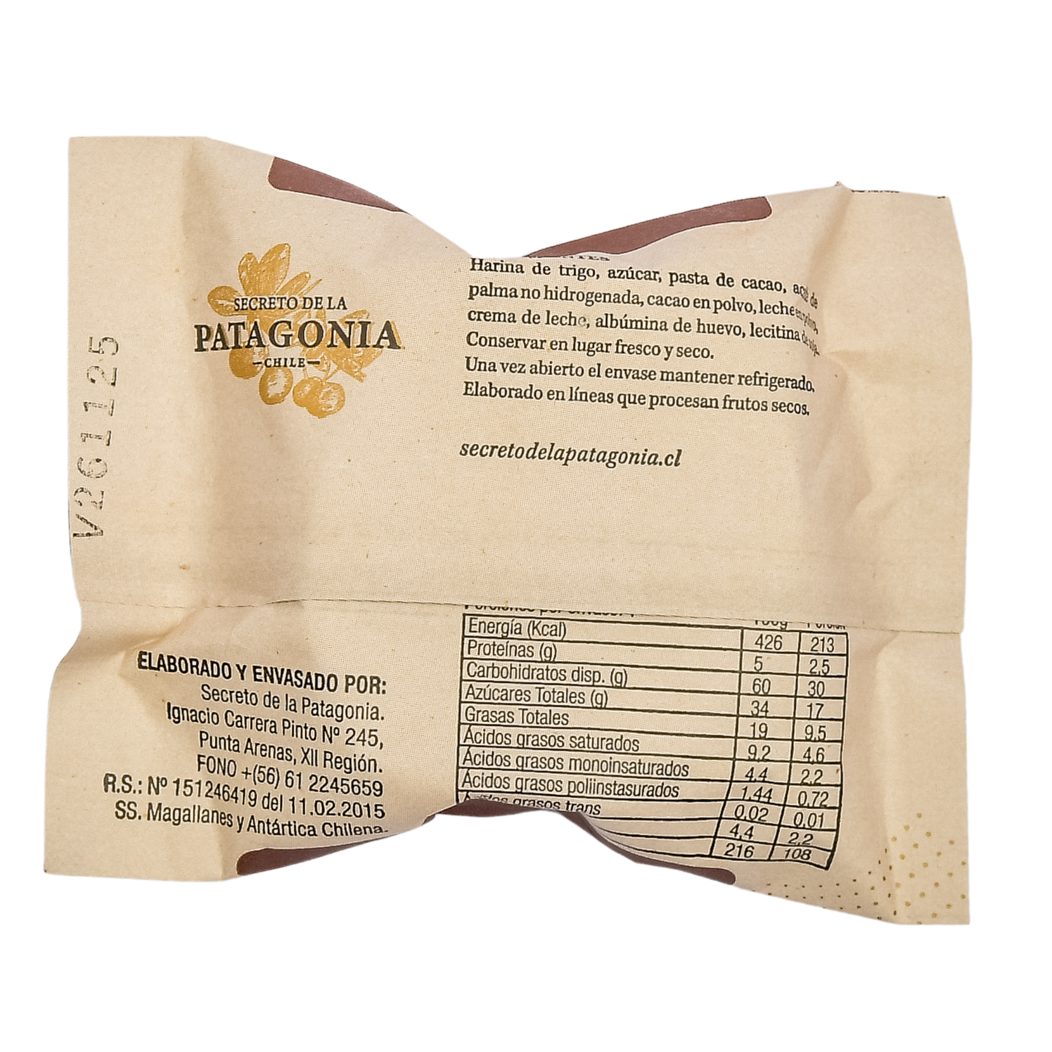 Alfajor Artesanal de Cacao – Unidad