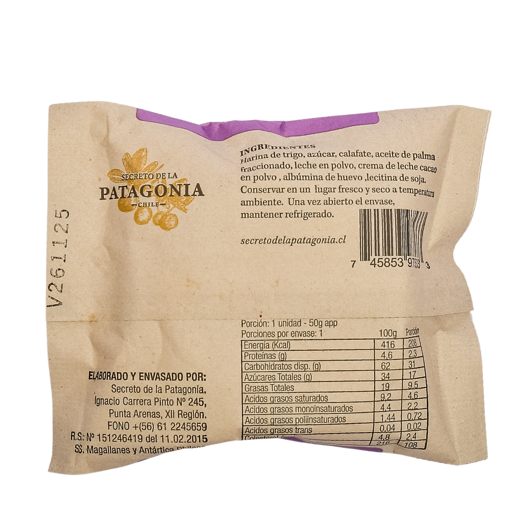 Alfajor Artesanal de Calafate – Unidad