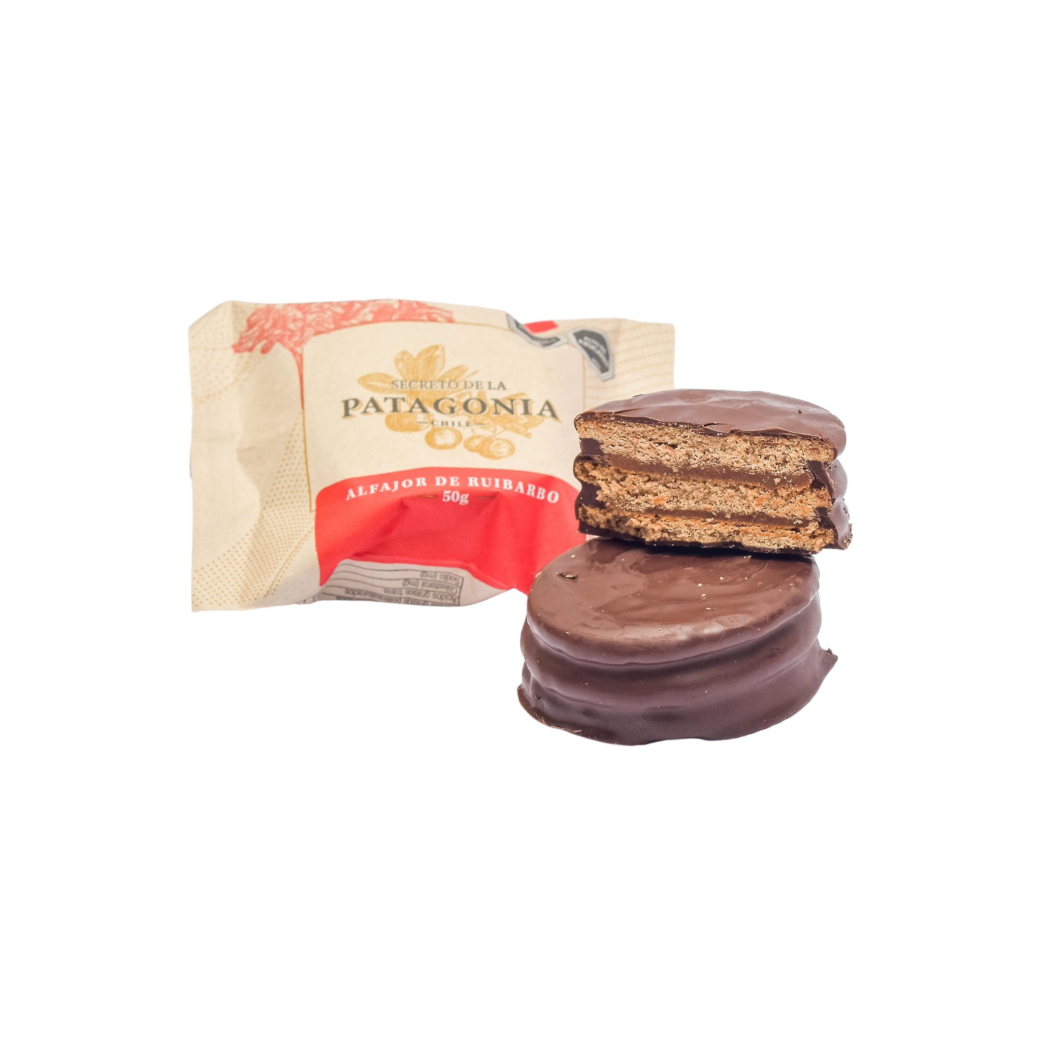 Alfajor Artesanal de Ruibarbo – Unidad