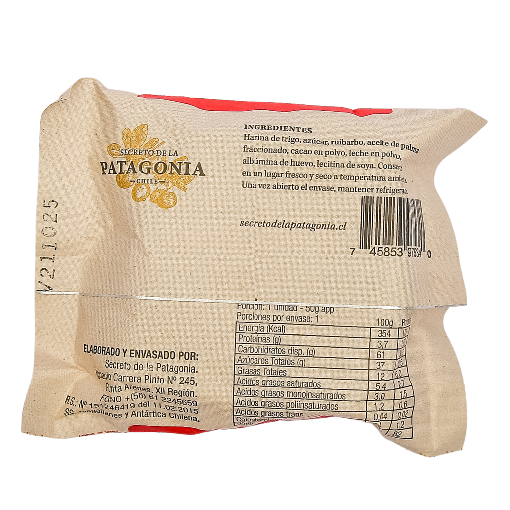 Alfajor Artesanal de Ruibarbo – Unidad