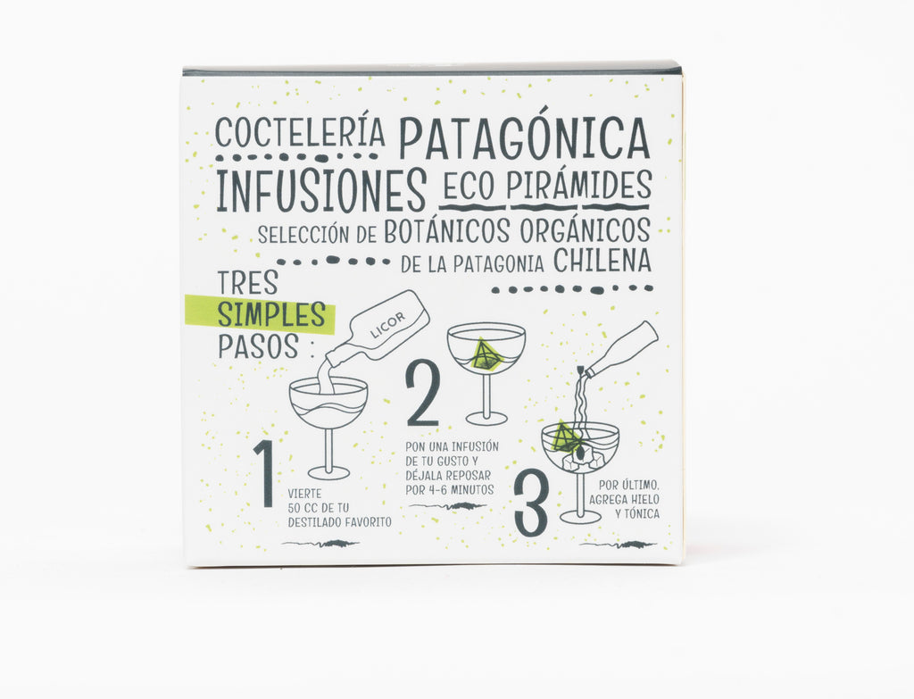 Caja Mar Callado – Infusión SHENU Coctelería Patagónica