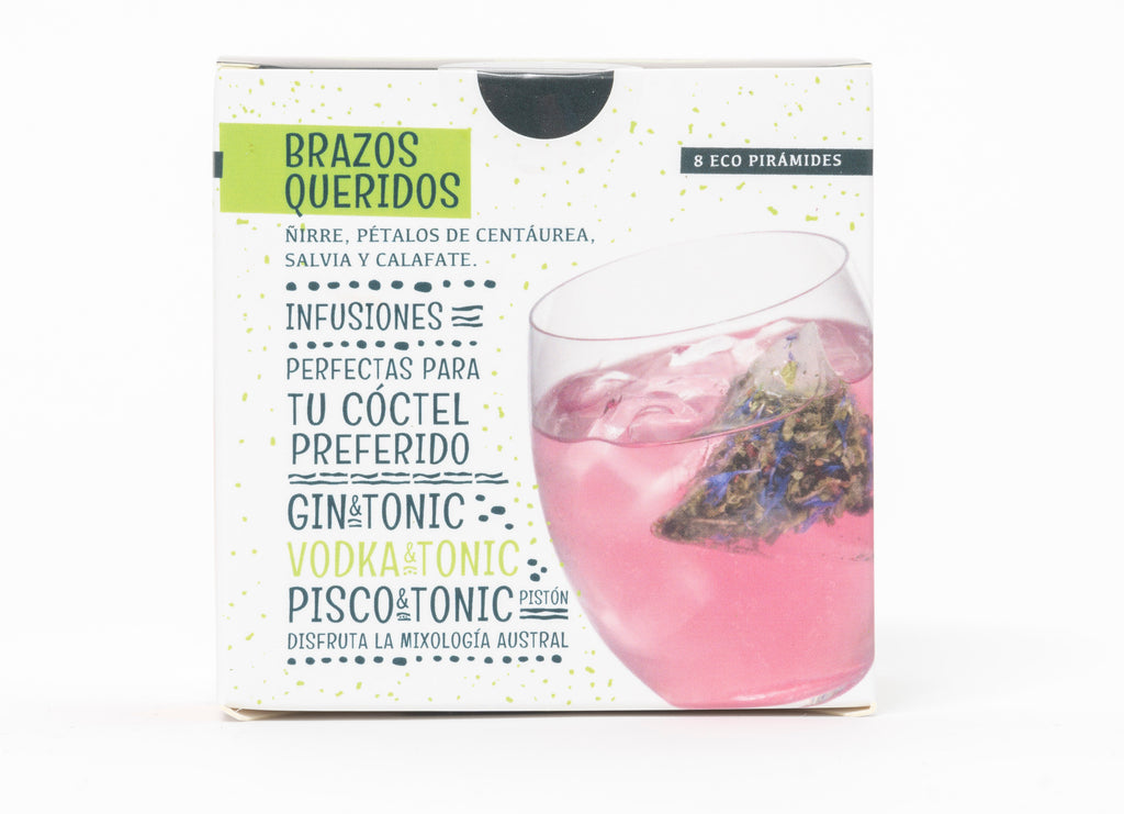 Caja Brazos Queridos – Infusión SHENU Coctelería Patagónica