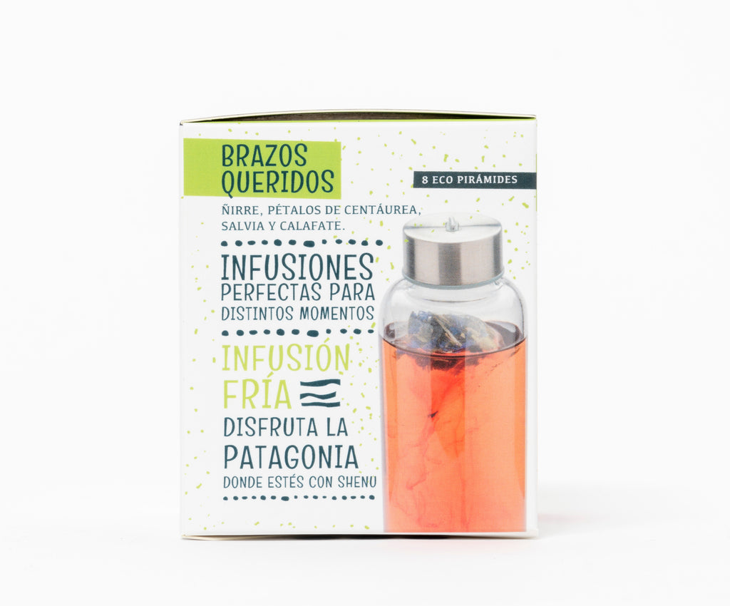Caja Brazos Queridos – Infusión SHENU Coctelería Patagónica