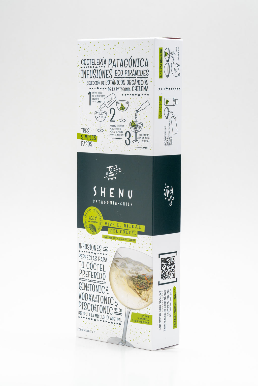 Caja Mix Coctelería Patagónica SHENU – Infusiones Naturales