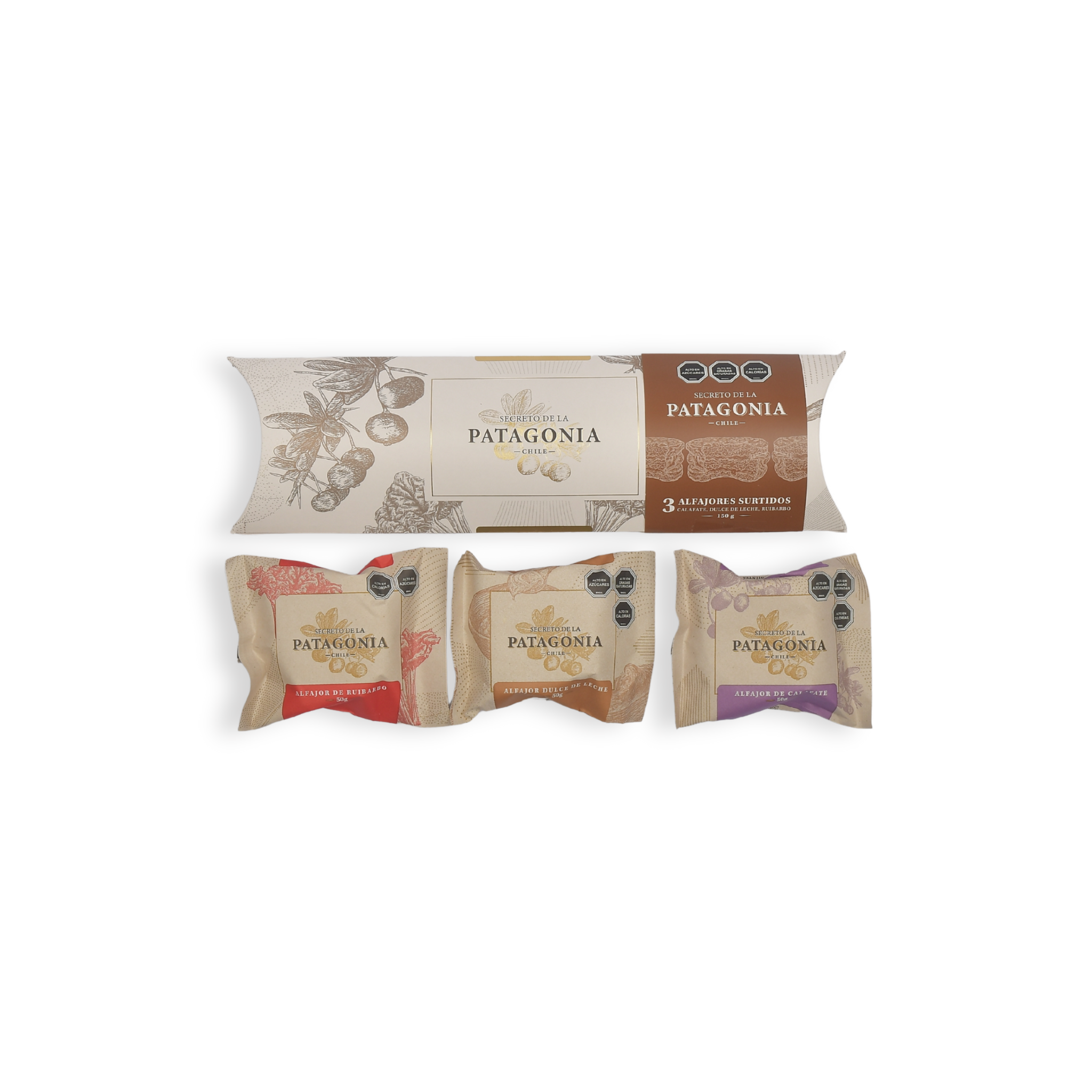 Caja 3 Alfajores Artesanales – Sabores Surtidos