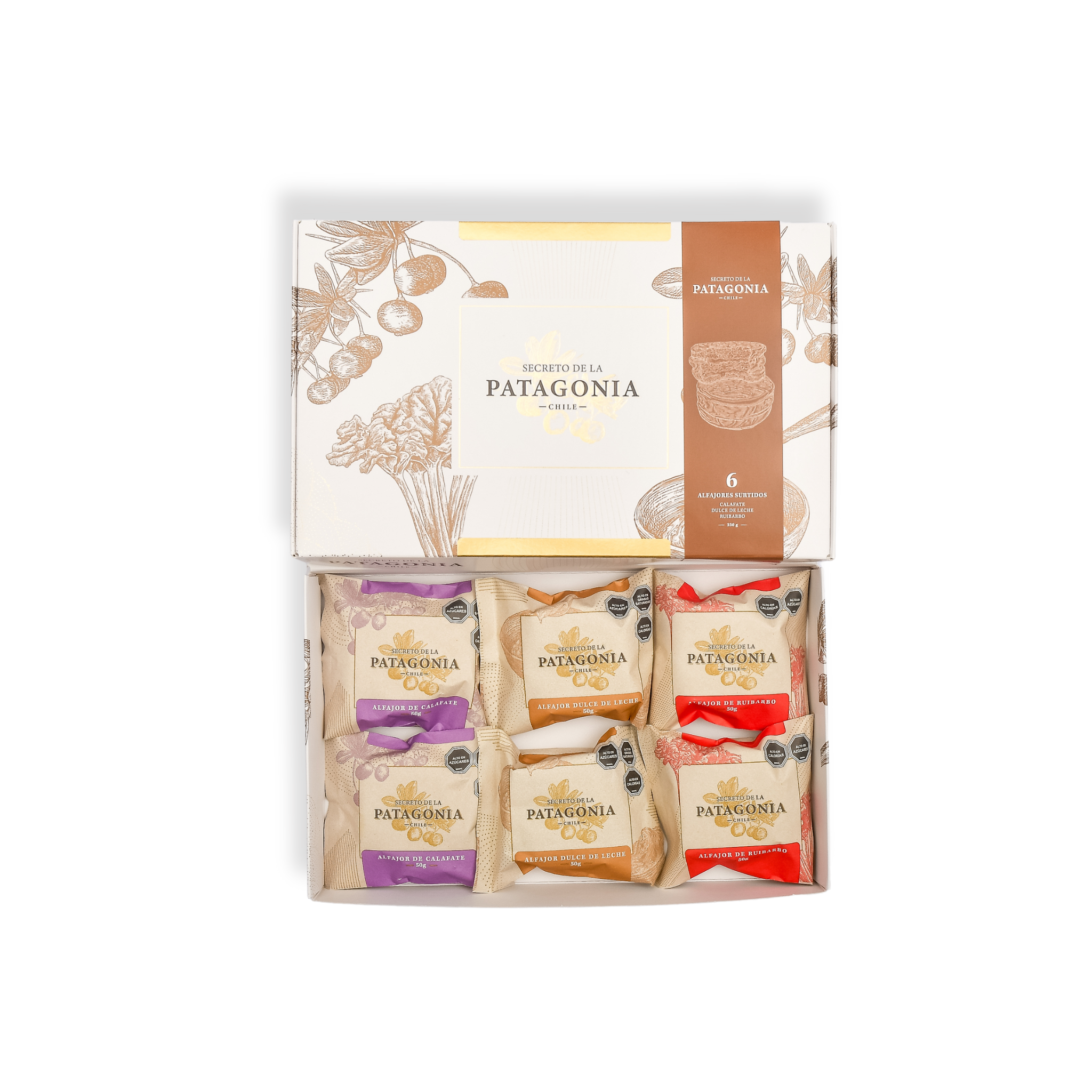 Caja 6 Alfajores Artesanales – Sabores Surtidos