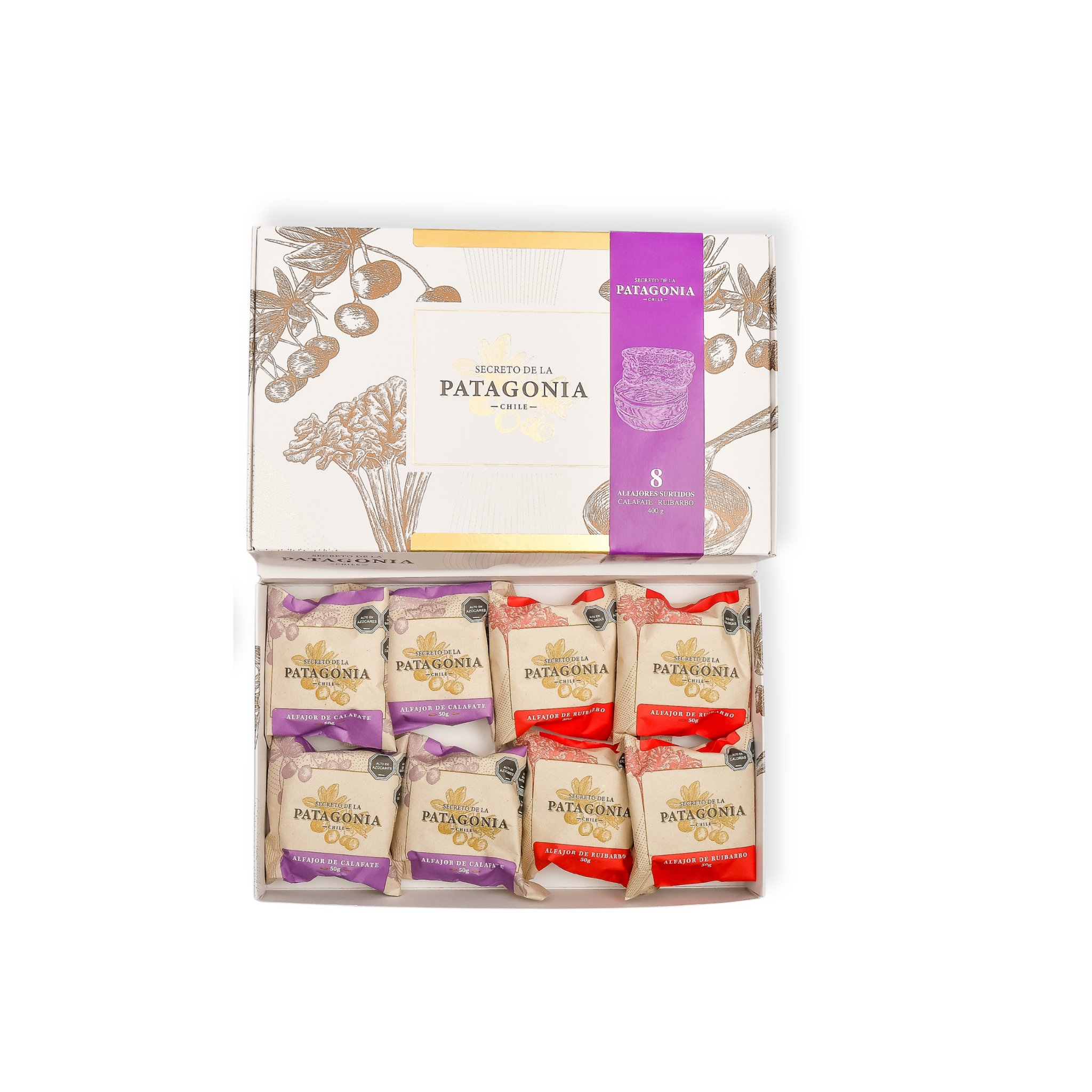 Caja 8 Alfajores Artesanales – Sabores Surtidos