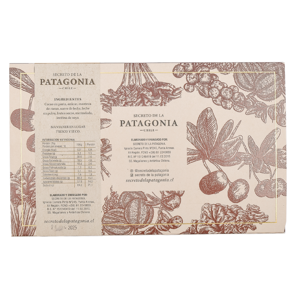 Caja Selección Sensorial Gourmet con Azúcar – 20 Barras + 1 Figura Patagónica