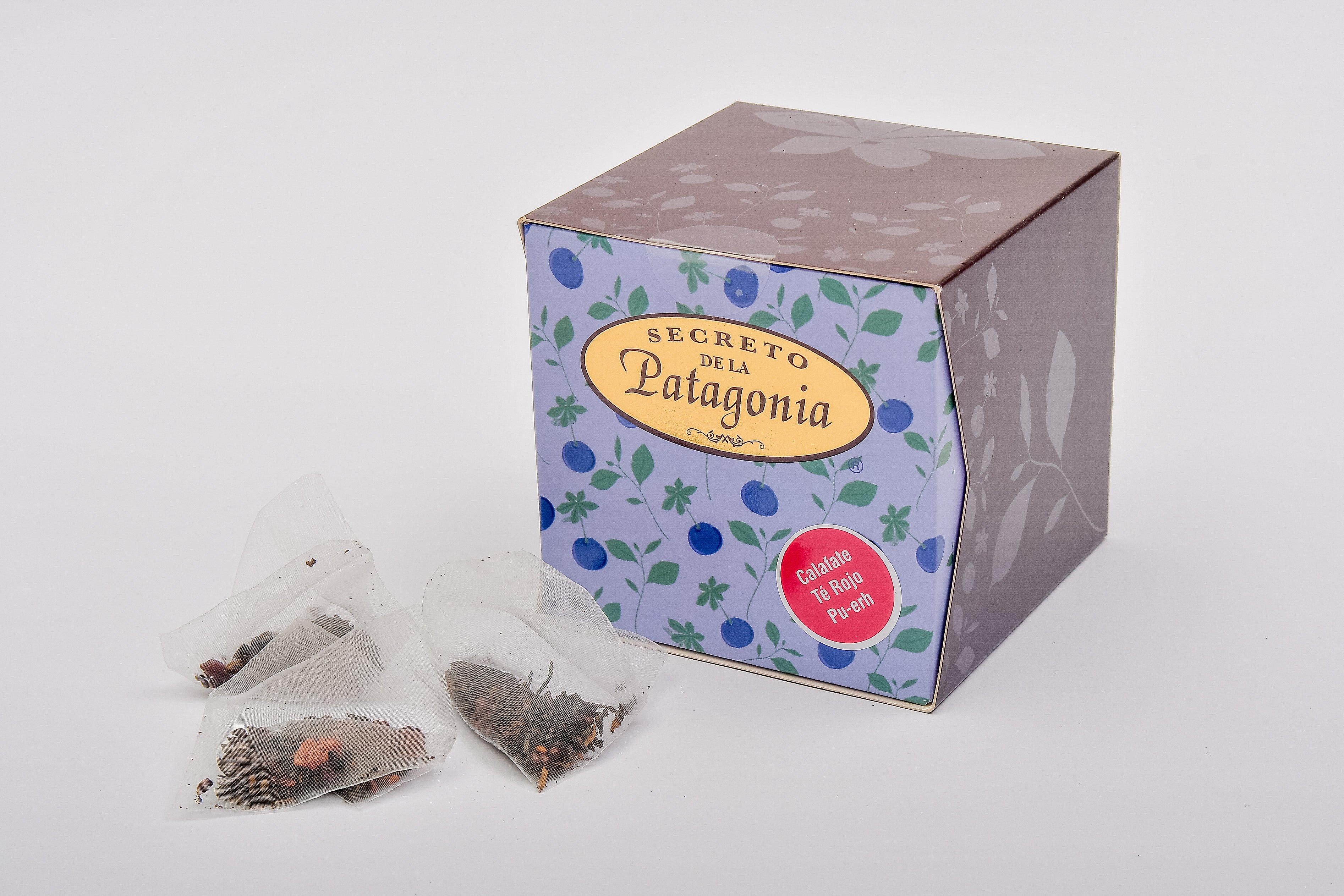 Té Rojo Pu Erh con Calafate – Eco Pirámides Premium