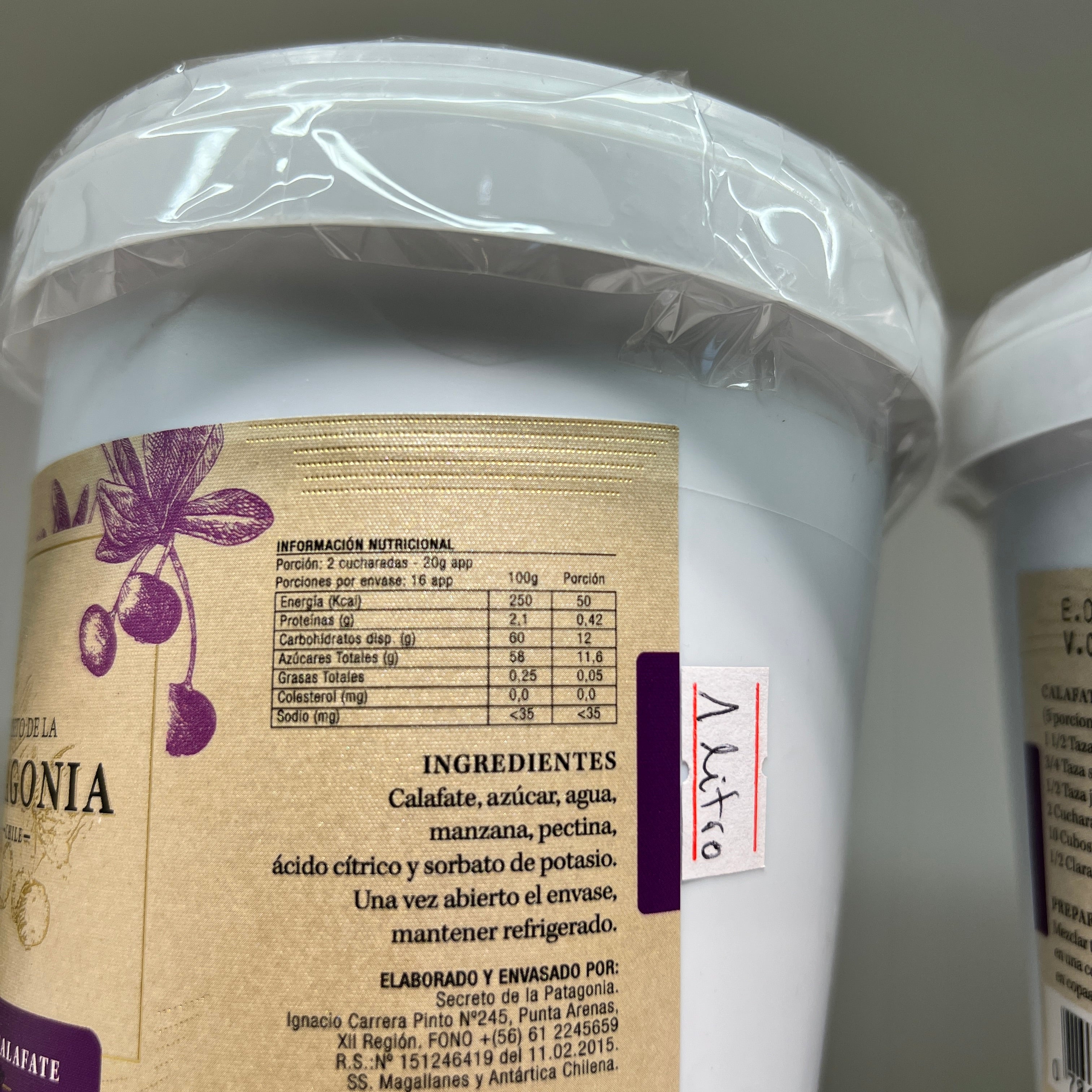 Syrup Artesanal de Calafate 1 L – Edición Premium del Fin del Mundo