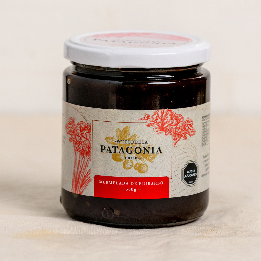 Mermelada Artesanal de Ruibarbo – Frasco 500 g