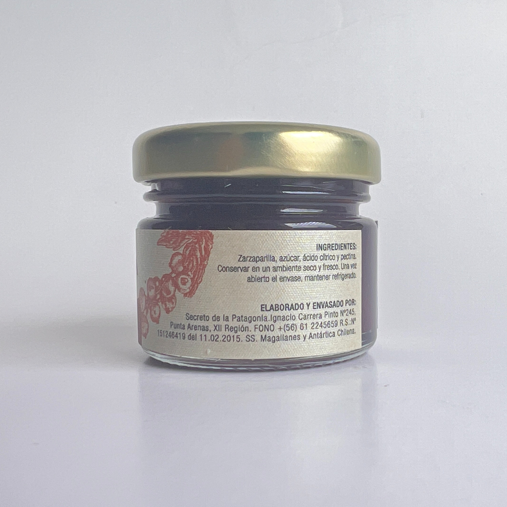 Mermelada Artesanal de Zarzaparrilla – Frasco 35 g