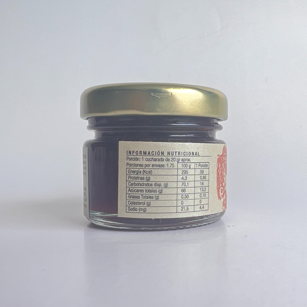 Mermelada Artesanal de Zarzaparrilla – Frasco 35 g