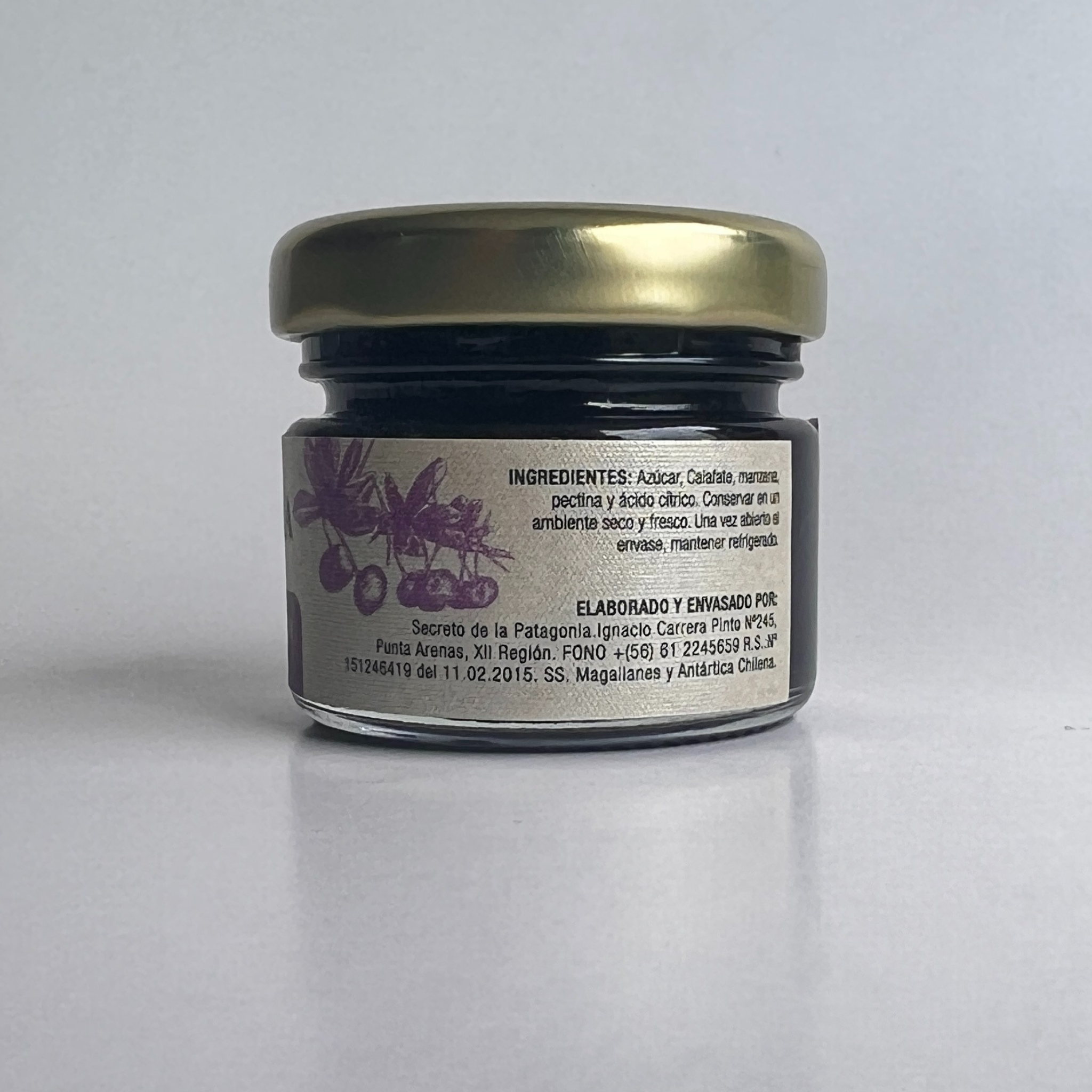 Cajita 3 Mermeladitas Artesanales – Calafate, Ruibarbo y Frutos de la Patagonia