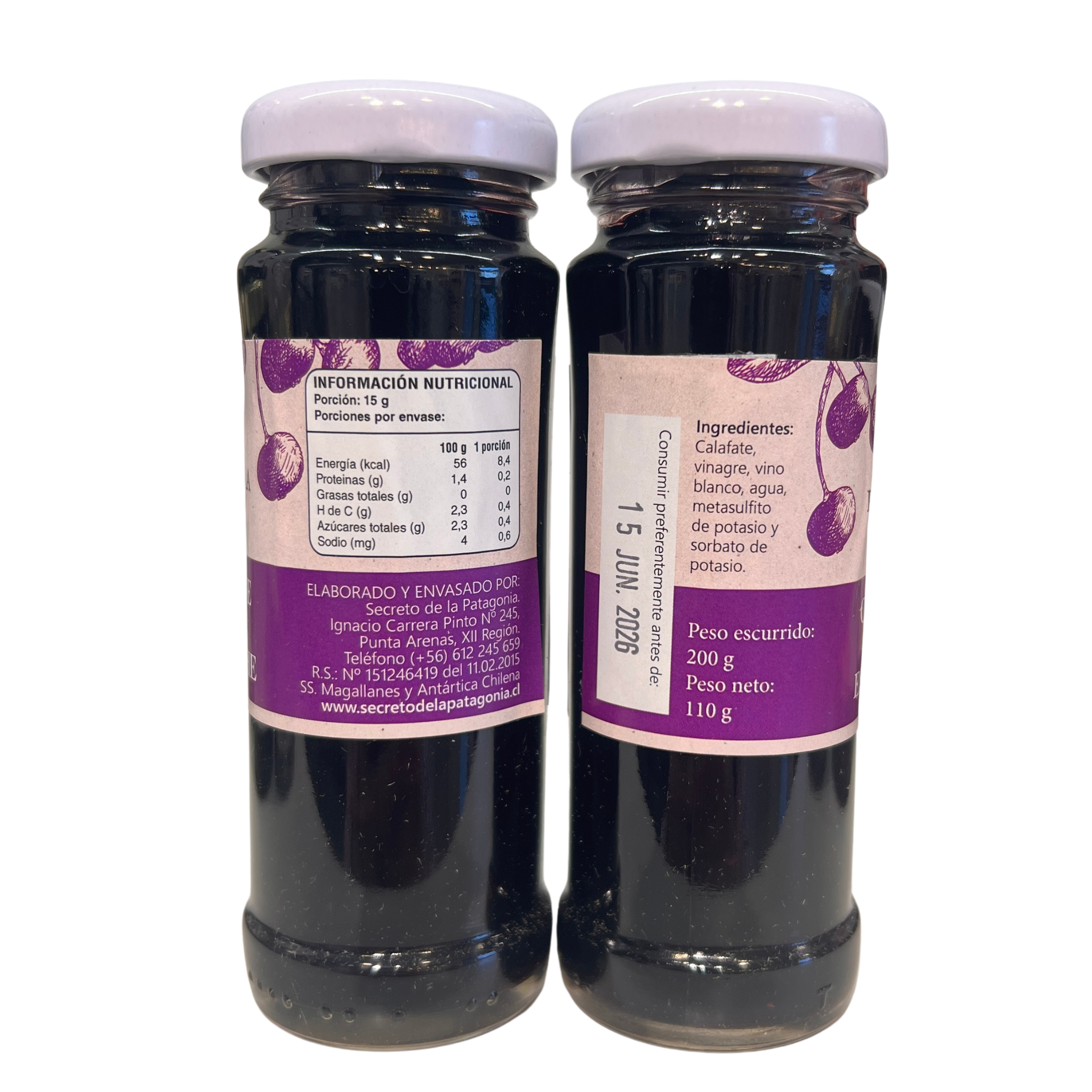 Calafate en Escabeche – Frasco 200 g
