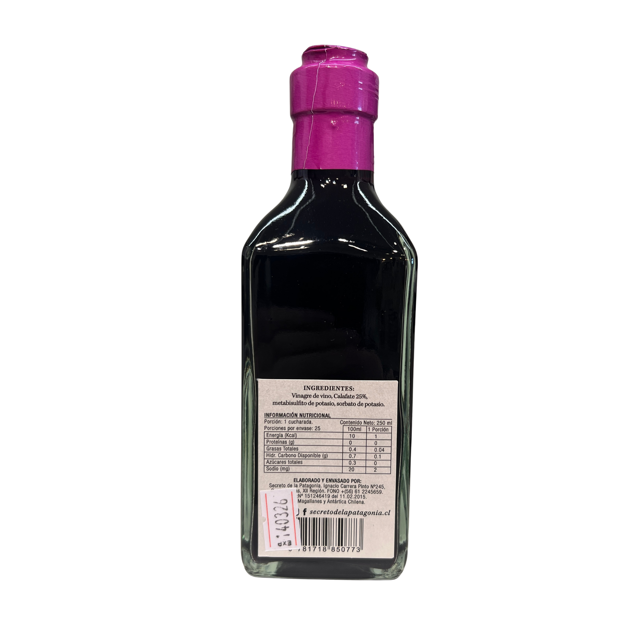 Vinagre con Calafate – Botella 250 cc