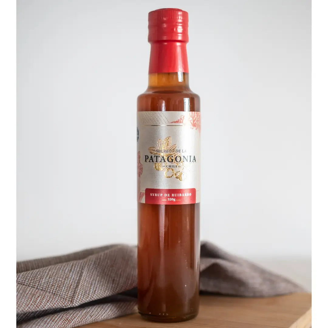Syrup Artesanal de Ruibarbo 250 cc – Dulce acidez de la Patagonia Austral