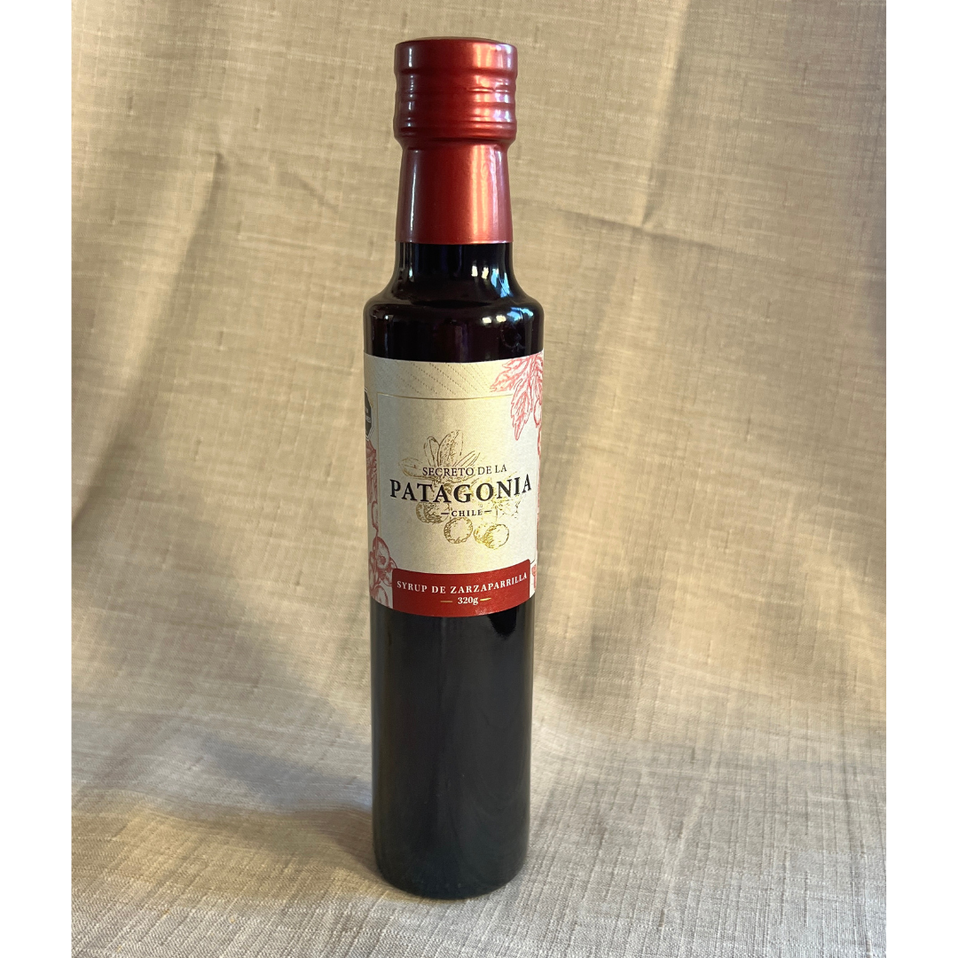 Syrup Artesanal de Zarzaparrilla 320 g – Sabor silvestre y aroma único del sur