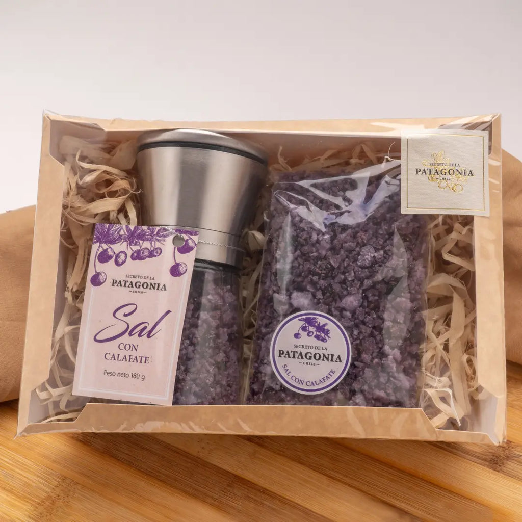 Set Sal de Mar y Calafate – Molinillo + Reposición 150 g