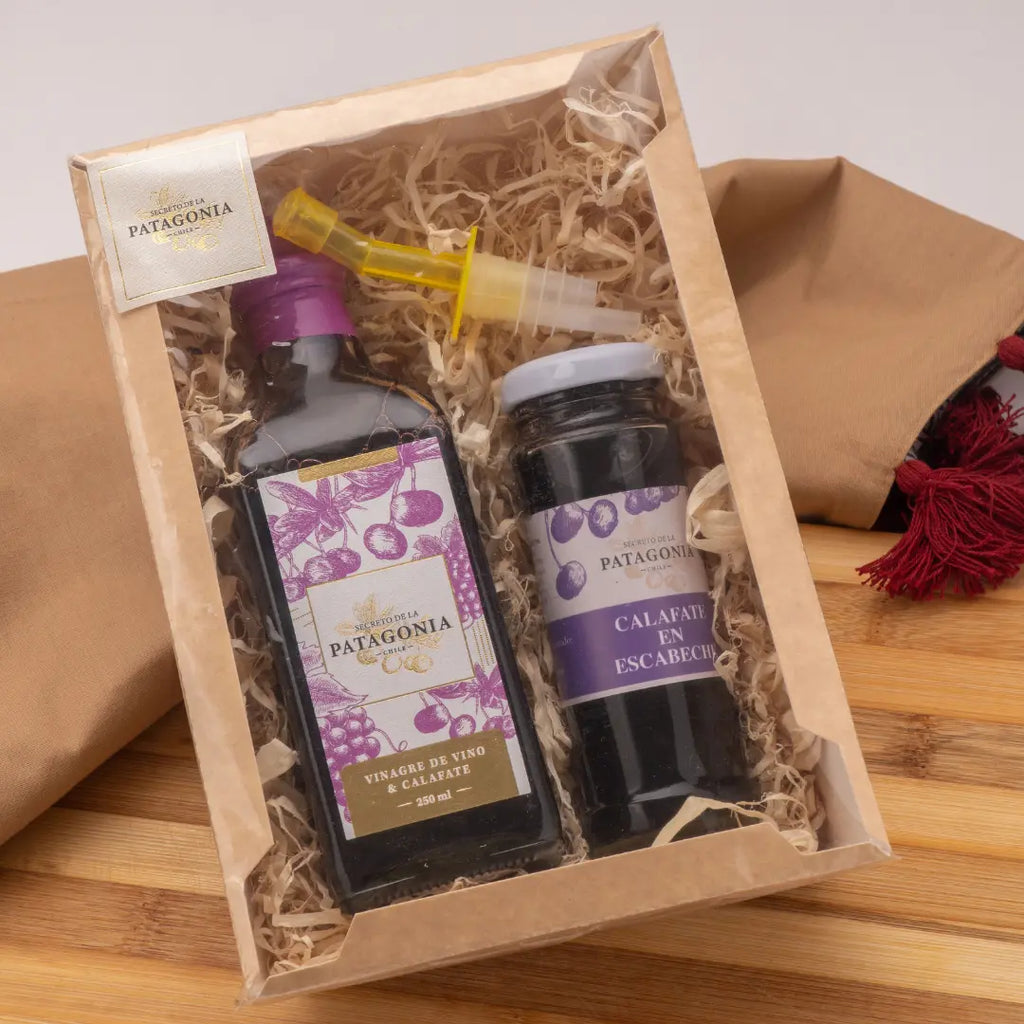 Set Gourmet Vinagre y Escabeche de Calafate – 2 Piezas